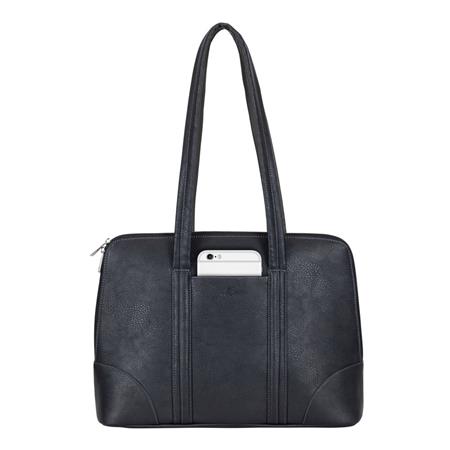 Notebook táska, női, 14", RIVACASE "Orly 8992", fekete