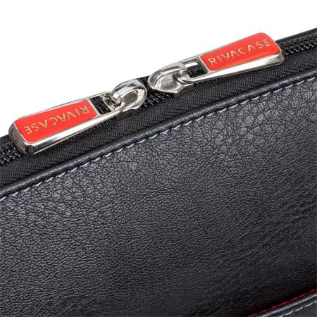 Notebook táska, női, 14", RIVACASE "Orly 8992", fekete