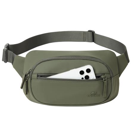 Övtáska, M, RIVACASE "Eden 7812", olivazöld