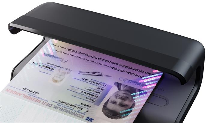 Bankjegyvizsgáló, SAFESCAN "55 LED", fekete