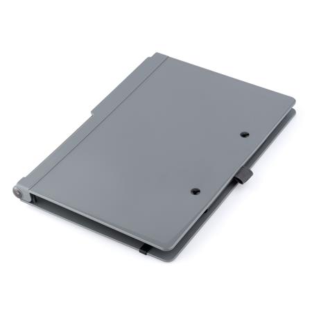 Felírótábla, A4, összehajtható, SAX, szürke