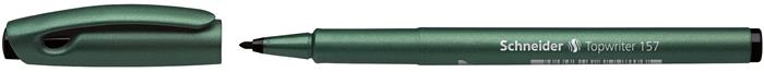 Rostirón, 0,8 mm, SCHNEIDER "Topwriter 157", fekete