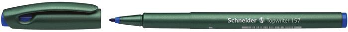Rostirón, 0,8 mm, SCHNEIDER "Topwriter 157", kék