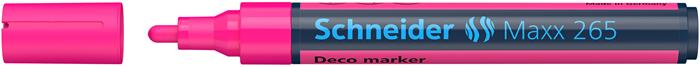 Krétamarker, 2-3 mm, SCHNEIDER "Maxx 265", rózsaszín
