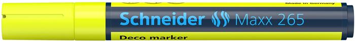 Krétamarker, 2-3 mm, SCHNEIDER "Maxx 265", sárga