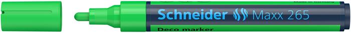 Krétamarker, 2-3 mm, SCHNEIDER "Maxx 265", világos zöld
