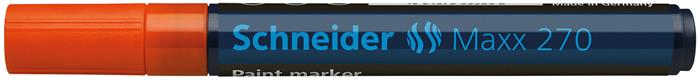 Lakkmarker, 1-3 mm, SCHNEIDER "Maxx 270", narancssárga