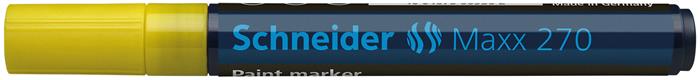 Lakkmarker, 1-3 mm, SCHNEIDER "Maxx 270", sárga