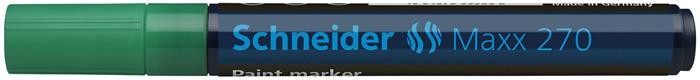 Lakkmarker, 1-3 mm, SCHNEIDER "Maxx 270", zöld