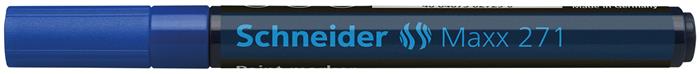 Lakkmarker, 1-2 mm, SCHNEIDER "Maxx 271", kék