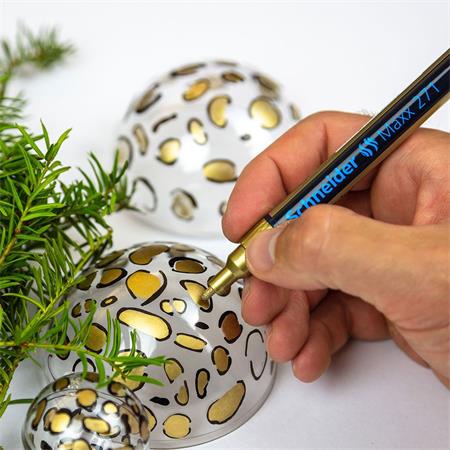 Lakkmarker, 1-2 mm, SCHNEIDER "Maxx 271", kék