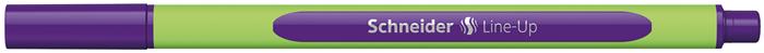 Tűfilc, 0,4 mm, SCHNEIDER "Line-Up", padlizsán