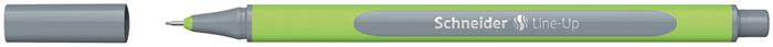 Tűfilc, 0,4 mm, SCHNEIDER "Line-Up", ezüstszürke