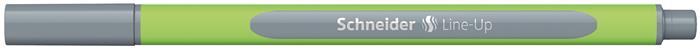 Tűfilc, 0,4 mm, SCHNEIDER "Line-Up", ezüstszürke