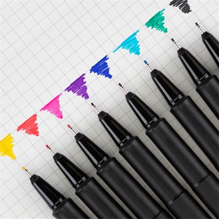 Tűfilc, 0,4 mm, SCHNEIDER "Topliner 967", barna