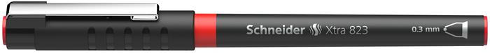 Rollertoll, 0,3 mm, SCHNEIDER "XTRA 823", piros