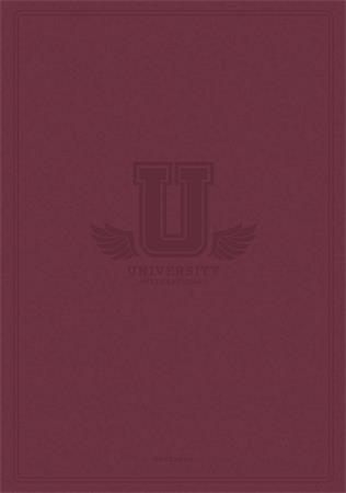 Füzet, tűzött, A4, kockás, 60 lap, SHKOLYARYK "University International", vegyes