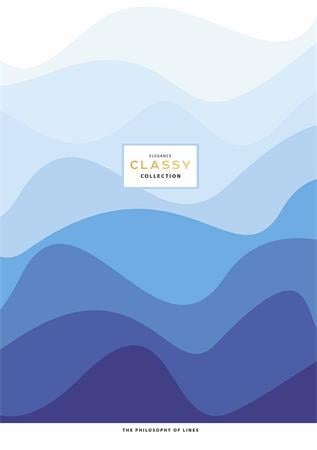 Füzet, tűzött, A4, vonalas, 80 lap, SHKOLYARYK "Classy", vegyes