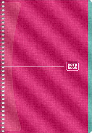 Spirálfüzet, A5, kockás, 80 lap, SHKOLYARYK "Notebook", vegyes