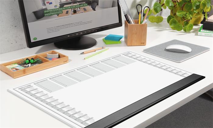 Könyökalátét, 595x410 mm, 3 éves és heti tervezővel, SIGEL