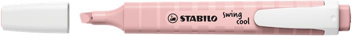 Szövegkiemelő, 1-4 mm, STABILO "Swing Cool NatureCOLORS Wildflowers", hajnalpír