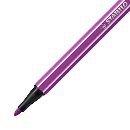 Filctoll készlet, 1 mm, STABILO "Pen 68", 30 különböző szín