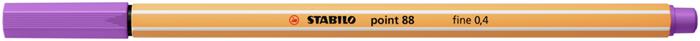 Tűfilc, 0,4 mm, STABILO "Point 88", szilva