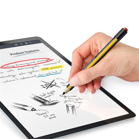 Érintőceruza, vastag, érintőképernyős készülékekhez, EMR, STAEDTLER "Noris Digital Jumbo"