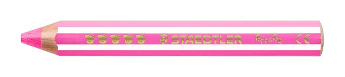 Színes ceruza készlet, hatszögletű, jumbo, STAEDTLER „Noris® junior 140", Peppa malac, 12 szín