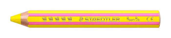 Színes ceruza készlet, hatszögletű, jumbo, STAEDTLER „Noris® junior 140", Peppa malac, 6 szín