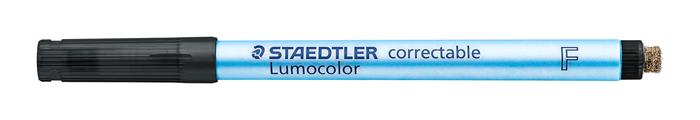 Alkoholmentes marker, OHP, 0,6 mm, STAEDTLER "Lumocolor® 305 F", fekete