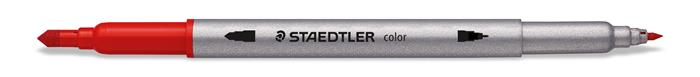 Rostirón készlet, 0,8/3,0 mm, kétvégű, STAEDTLER® "3200", 36 különböző szín