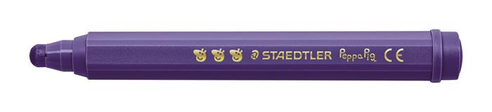 Filctoll készlet, 2,5 mm, kimosható, jumbo, STAEDTLER „Noris® junior 329”, Peppa malac, 12 szín