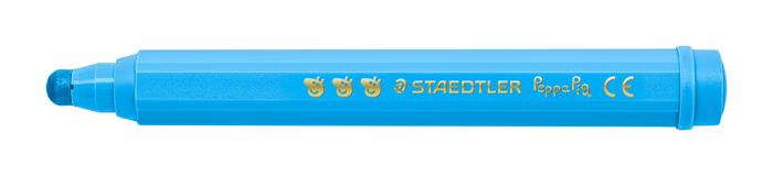 Filctoll készlet, 2,5 mm, kimosható, jumbo, STAEDTLER „Noris® junior 329”, Peppa malac, 12 szín