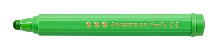 Filctoll készlet, 2,5 mm, kimosható, jumbo, STAEDTLER „Noris® junior 329”, Peppa malac, 12 szín