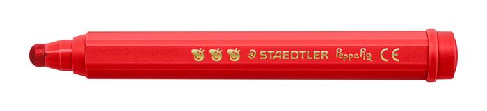 Filctoll készlet, 2,5 mm, kimosható, jumbo, STAEDTLER „Noris® junior 329”, Peppa malac, 6 szín