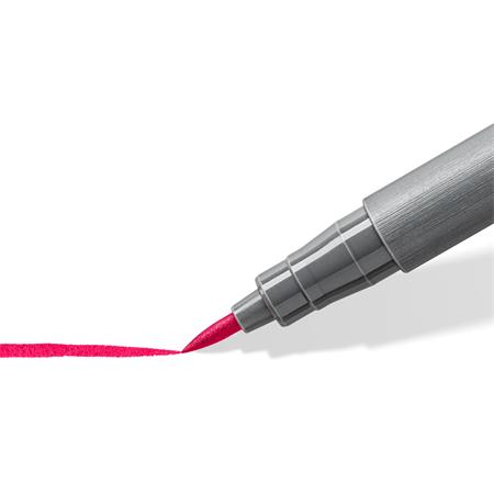 Ecsetirón készlet, STAEDTLER "Pigment brush 371", 36 különböző szín