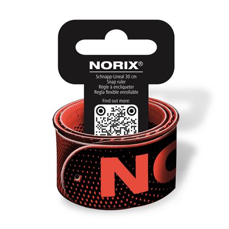 Vonalzó, rugalmas, csuklóra pattintható, 30 cm, STAEDTLER, "Norix® 565"