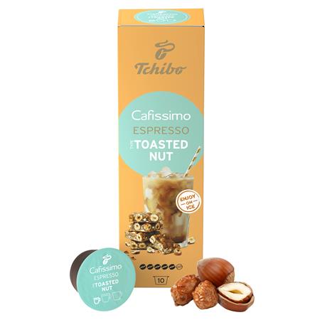 Kávékapszula, 10 db, TCHIBO "Cafissimo Espresso Toasted Nut"
