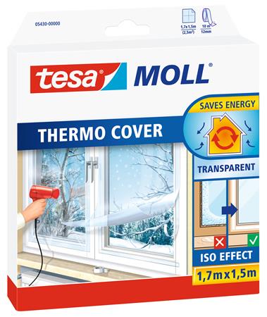 Ablakszigetelő fólia, 1,5 m x 1,7 m, TESA "tesamoll®"