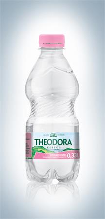 Ásványvíz, szénsavmentes, pet palack, THEODORA, 0,33 l "Kereki"