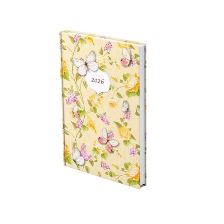 Naptár, tervező, A5, heti, TOPTIMER "Joy", pillangó
