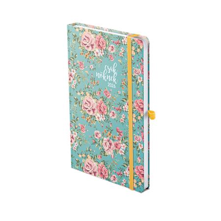 Naptár, tervező, A5, heti, TOPTIMER, "Csak Nőknek", romantik