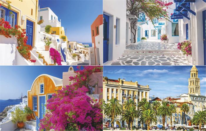 Naptár, fali, TOPTIMER, "Mediterrán"