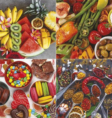 Naptár, fali, TOPTIMER "Gourmet"