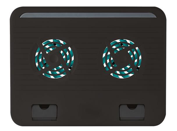 Notebook állvány, ventilátorral, USB, TRUST "Cyclone"