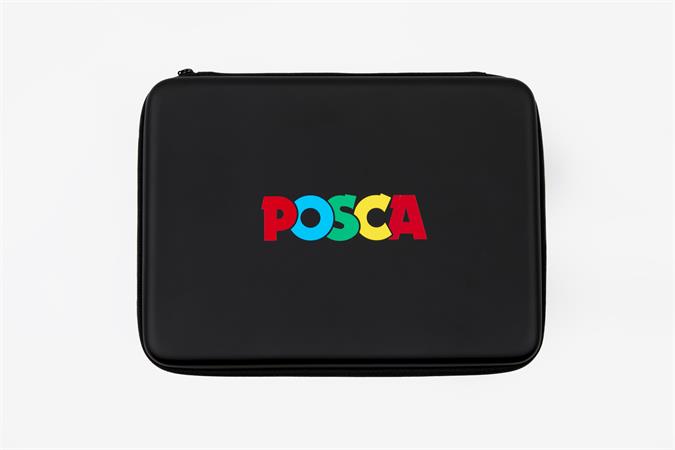 Dekormarker-készlet, táskában, UNI "Posca", 40 darabos