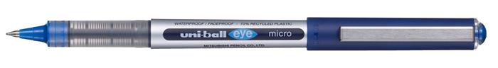 Rollertoll, 0,3 mm, UNI "UB-150E Eye Micro Eco", kék