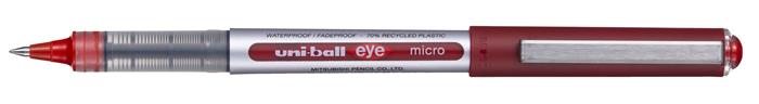 Rollertoll, 0,3 mm, UNI "UB-150E Eye Micro Eco", piros