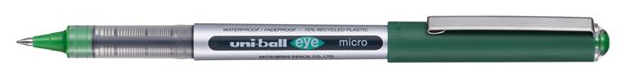 Rollertoll, 0,3 mm, UNI "UB-150E Eye Micro Eco", zöld